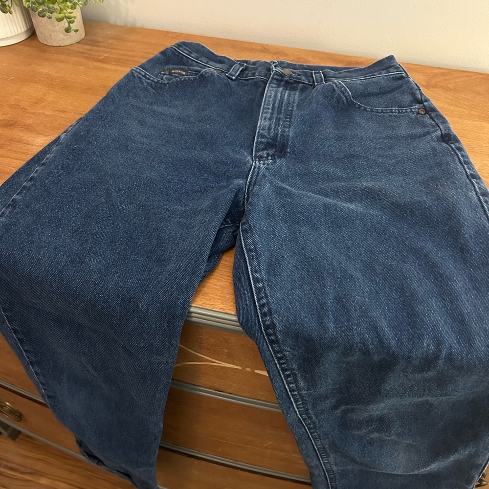 Rider High Waisted Mom Jeans- size 12 long